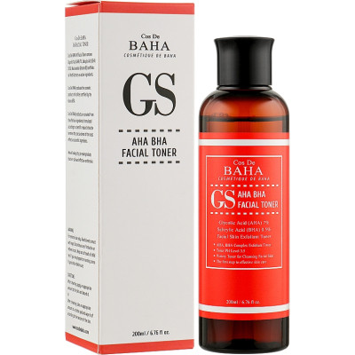 Тонік для обличчя Cos De BAHA AHA/BHA GS Toner 200 мл (8809240318249) Вінниця - фото 2