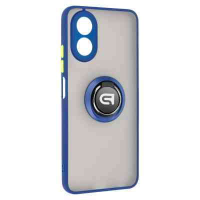 Чохол до мобільного телефона Armorstandart Frosted Matte Ring OPPO A18 4G / A38 4G Navy Blue (ARM72701) Вінниця