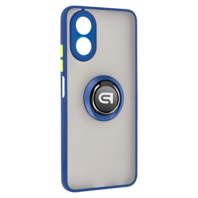 Чехол для мобильного телефона Armorstandart Frosted Matte Ring OPPO A18 4G / A38 4G Navy Blue (ARM72701) Винница - изображение 1