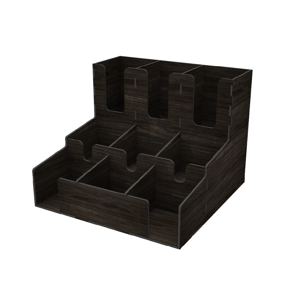 Барный органайзер EKOSTAR венге 320х320х250 Киев - изображение 1