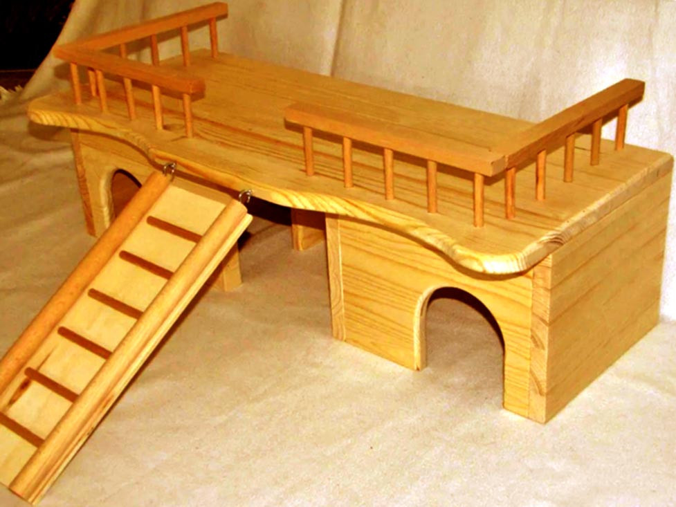 Домик для шиншиллы 