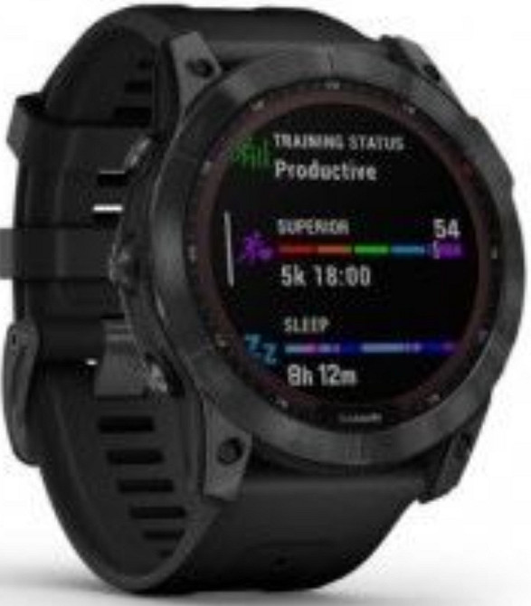 Смарт-Часи: Garmin Fenix 7X Solar Black. Київ - фото 3