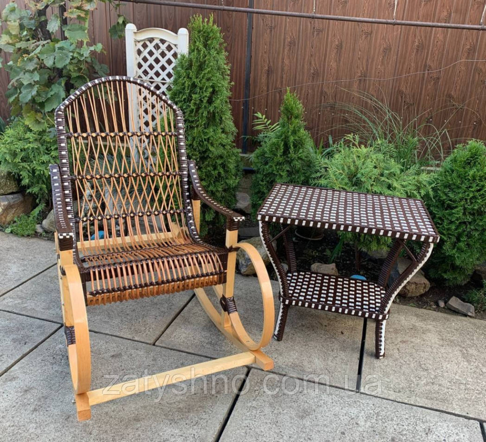 Мебель плетеная, буковая, комплект Киев - изображение 7