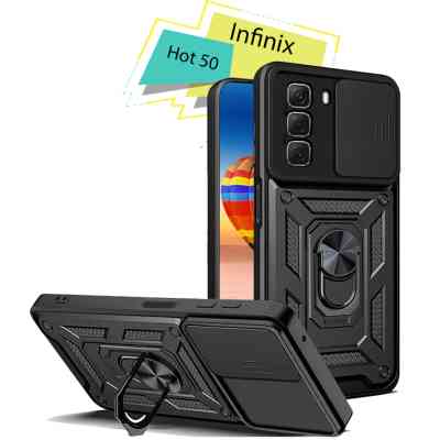 Чехол для мобильного телефона BeCover Military Infinix Hot 50 (X6720) Black (713046) Винница