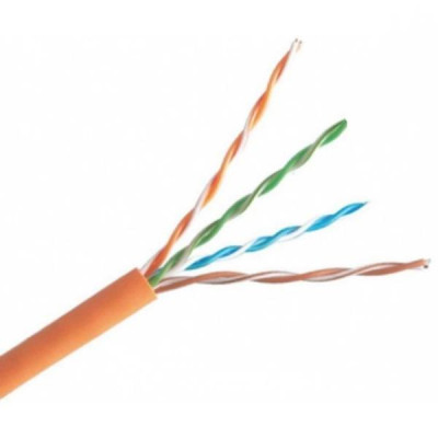 Кабель сетевой OK-Net UTP cat.5E 305m негорючий (U/UTP-cat.5E LSFROH) (КПВнг-HF-ВП(350) 4*2*0,51) Винница - изображение 1