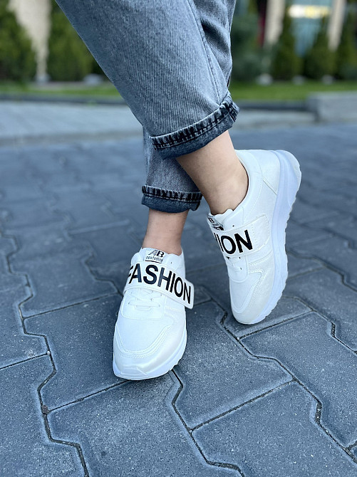 IDEAL Кросівки жіночі Ideal H10 білі (весна-осінь, еко-шкіра) (1528) лише 41р. Коломия - фото 8