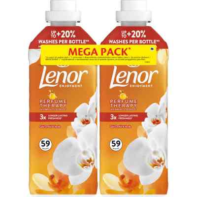 Кондиционер для белья Lenor Золотая орхидея и ваниль 2 х 1.239 л (8700216880855) Винница