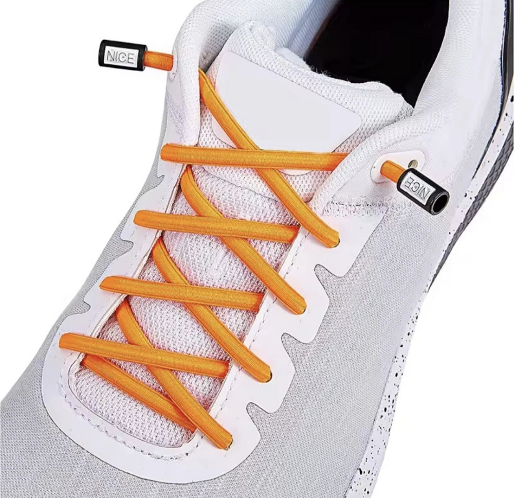 Шнурки еластичні без зав'язок з пластиковими фіксаторами Сміла - фото 4