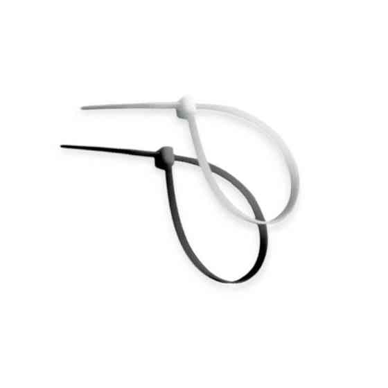 Хомут 300 x 4,8 белый пластиковый Мукачево