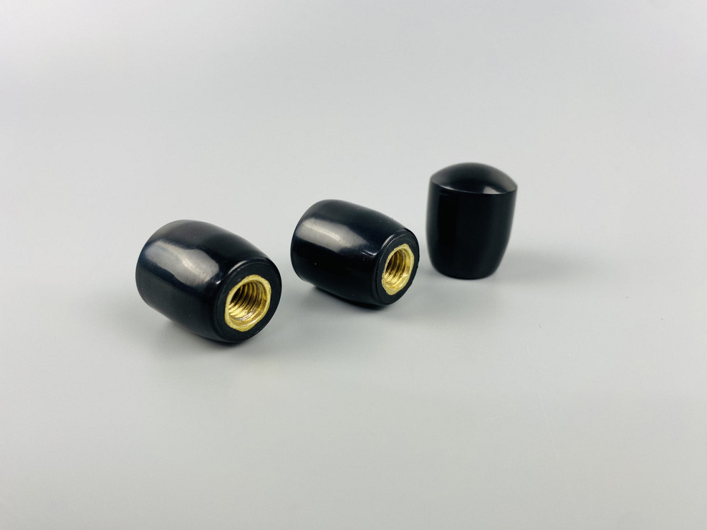 Наконечник важеля універсальний М10, D32 (чорний), латунна втулка різь внутрішня М10 Мукачево - фото 3