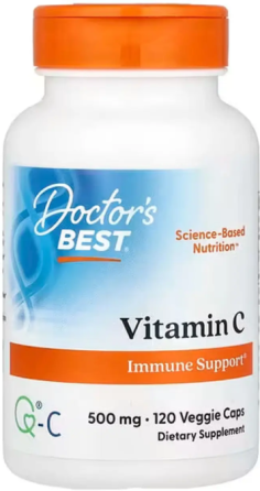 Вітамін C Doctor's Best Vitamin C 500 мг 120 капс Київ