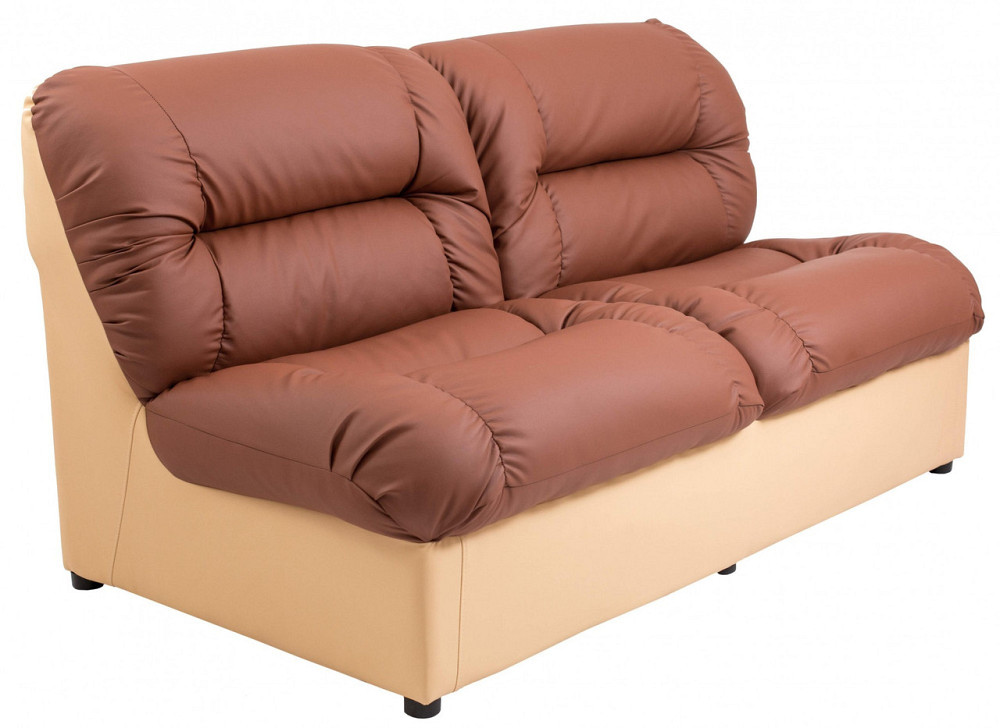 Диван Flay Vizit двойка 870х1650х850 Коричнево-бежевый Киев - изображение 1