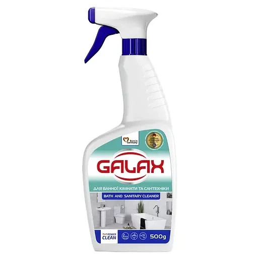 Засіб для миття ванної кімнати та сантехніки GALAX das PowerClean 500г Гостомель - изображение 1