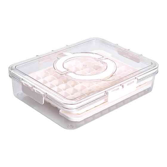 Контейнер для заморожування льоду 126 відсіків 30,5х24х7 см Бежевий HP-27-8 Коломия