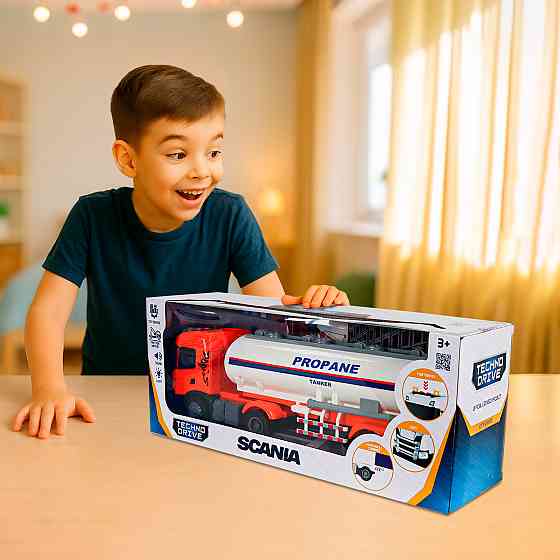 Автомодель серії Large Truck – Автоцистерна Scania (світло, звук) Днепр