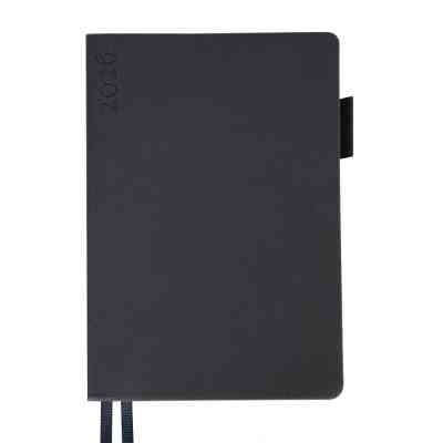 Тижневик Leo planner А5 датований 2026 "Binario", м'який, темно-синій, 368 сторінок (252639) Вінниця