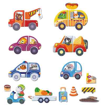 Навчальний набір DoDo Магнітна гра Дорожні пригоди (200244) Вінниця