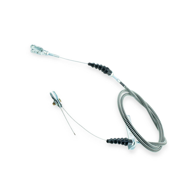 Трос МАЗ с кожухом в сборе (2455 мм) (акселератора) газа Мукачево - изображение 1