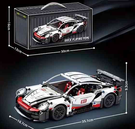 Конструктор 1200+ запчастей 35см размер Порше. Харьков