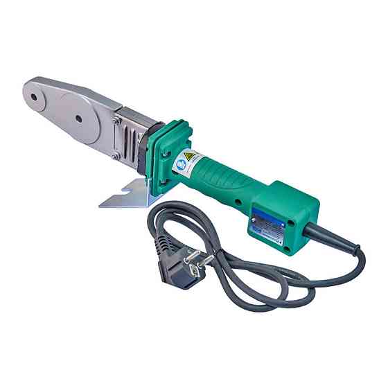 Паяльник для труб PPR, Europroduct EP.WM03 (плоскі насадки) 20/32mm (EP6093) Київ