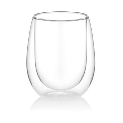 Набір склянок Ardesto з подвійними стінками BW 350 мл 2 шт прозорий (AR2635BW) Вінниця - фото 1