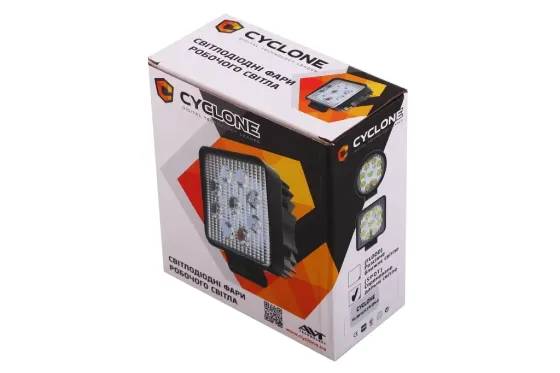 Фара денного світла 115*128*32 Cyclone 9 Epistar 3W/1400лм/6000К (керований далекий) Вінниця