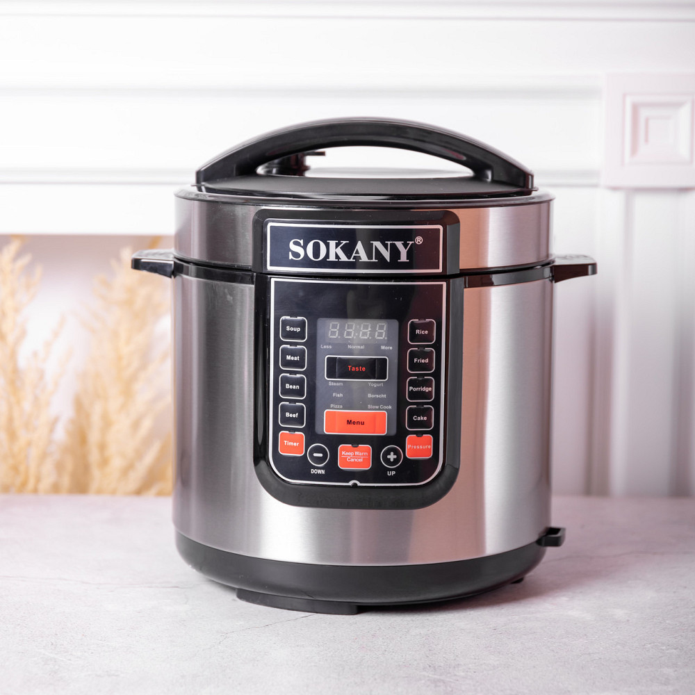 Мультиварка электрическая Sokany с чашей на 7 л и антипригарным покрытием SK-07053 Киев - изображение 1