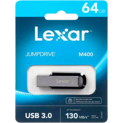 USB флеш накопичувач Lexar 64GB JumpDrive M400 USB 3.0 (LJDM400064G-BNBNG) Вінниця - фото 6
