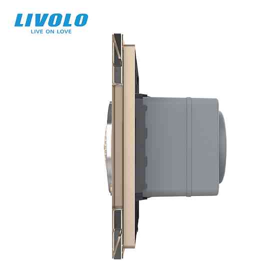 Bluetooth колонка LIVOLO золото скло (VL-C7-FCF-2AP) Коломыя