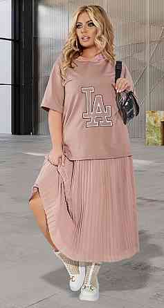 Костюм зі спідницею в складку великого розміру (54) Київ