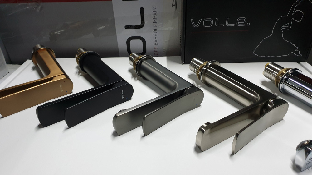 Змішувач для раковини  Volle SOLO de la noche чорний/матовий 1510.011104 Київ - фото 2