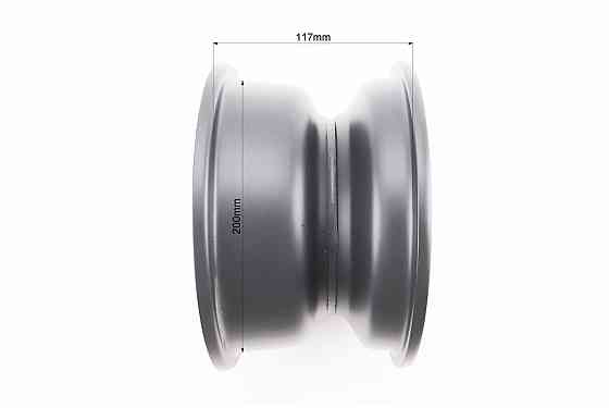 Диск сталевий 8*5 d=66; 4відп.*88mm, чорний Киев