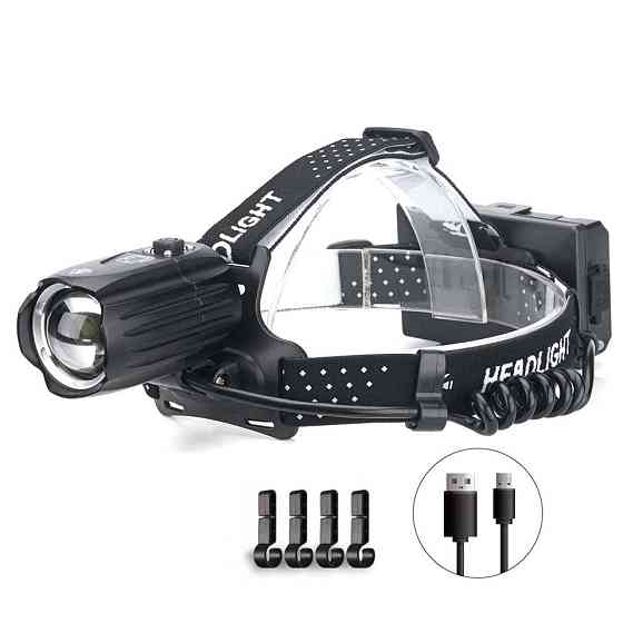 Ліхтар налобний BL-T35-P160 3x18650 VM-39 Львів