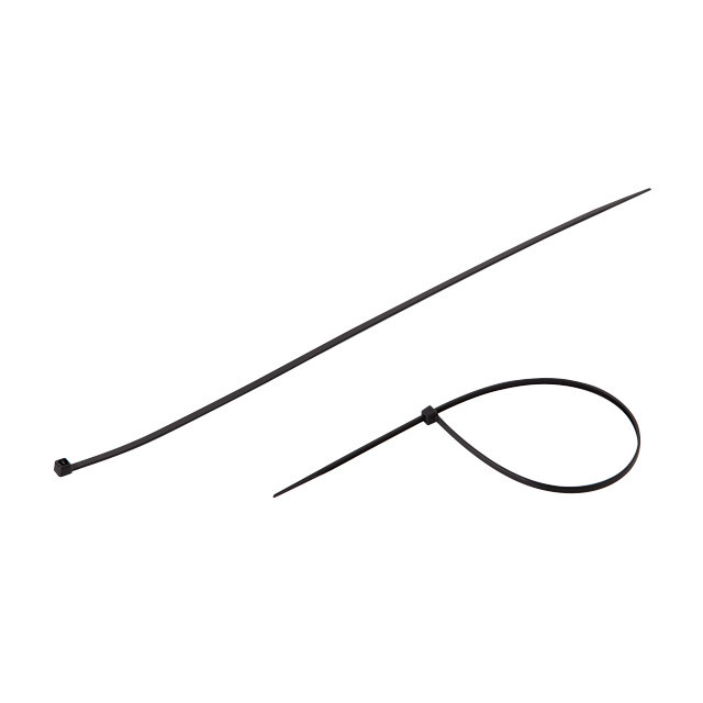 Хомут пластиковий, 3,6×300 мм, 100 шт/упак, чорний INTERTOOL TC-3631 Київ - фото 3