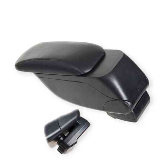 Підлокітник - універсальний пластик/шкірзам зсувний чорн/чорн Мукачево