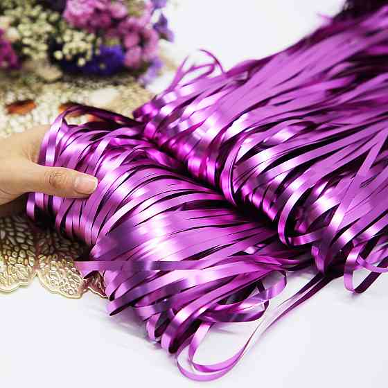 Дождик для фотозоны матовый 1 м на 1 м фиолетовый Киев