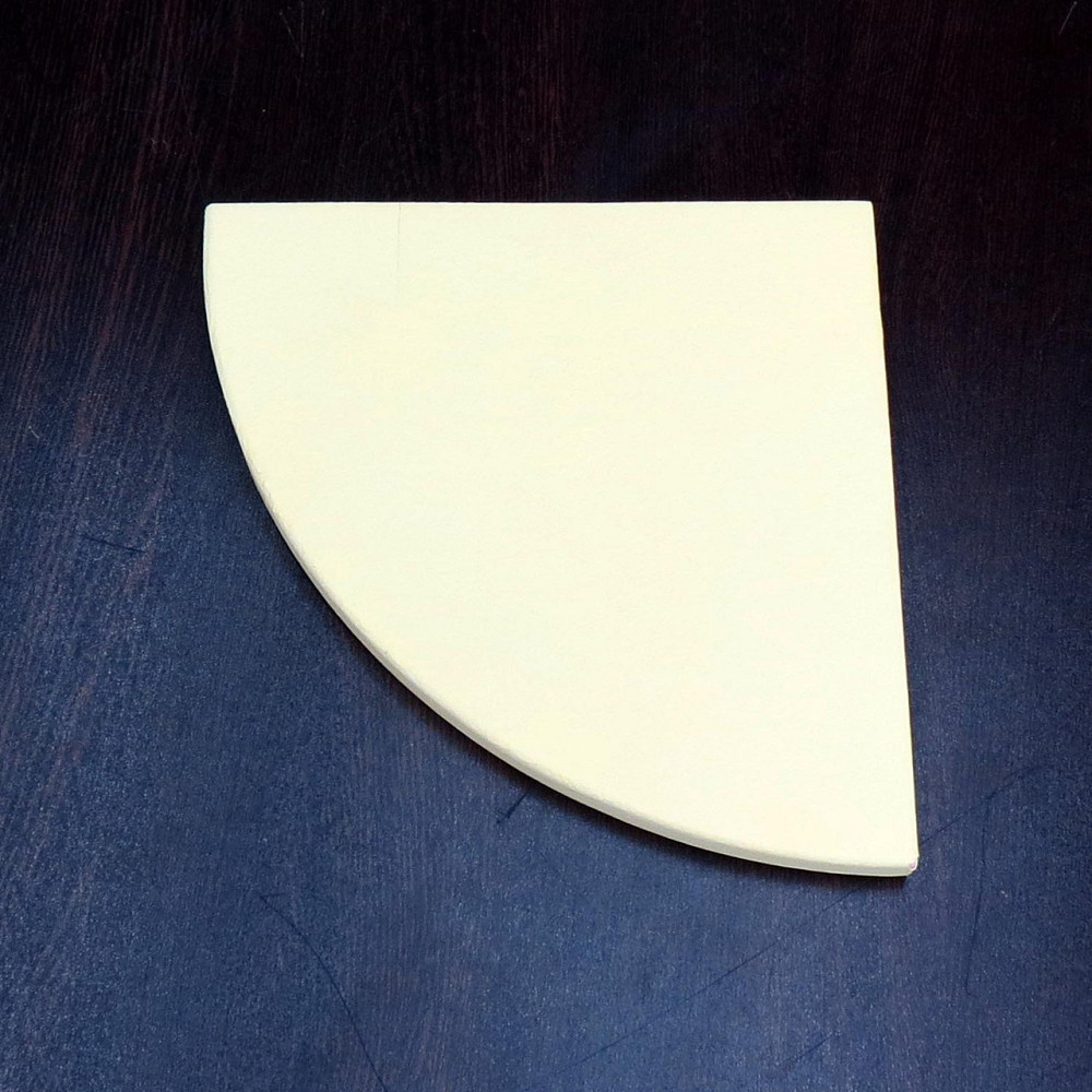 Угловая настенная полка 