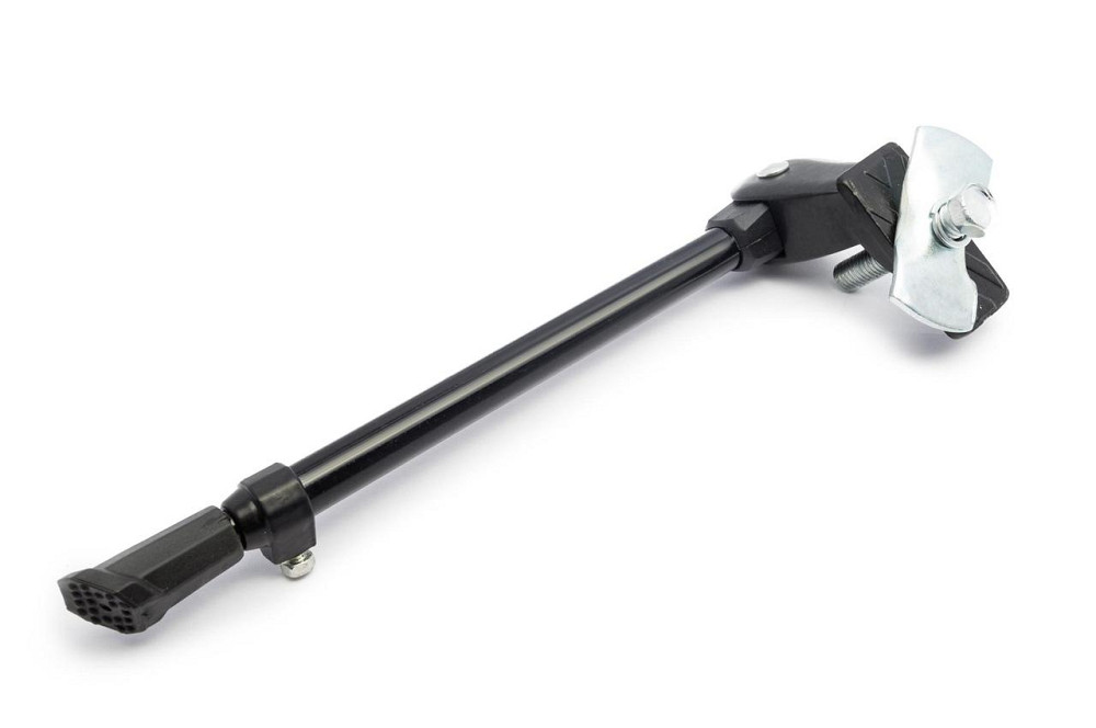 Підніжка стоянкова бічна велосипедна (чорна, метал, кріплення) Мукачево - фото 1