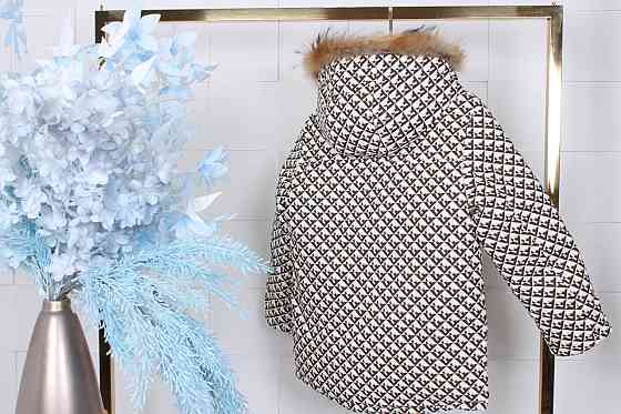 Детская подростковая зимняя куртка на девочку 122 Николаев