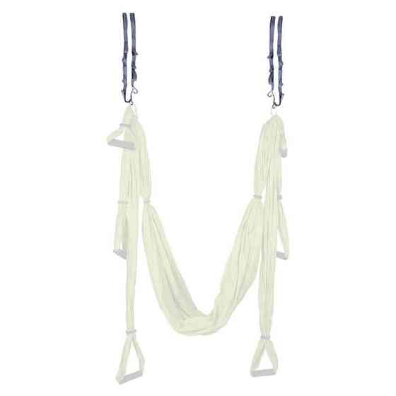 Комплект для крепления гамака для йоги - кронштейны, винты и ремешки inSPORTline Hemmokstrap Киев