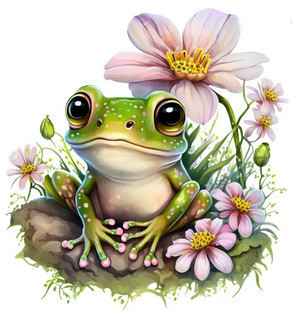 Наклейка на унитаз Лягушка Киев - изображение 1