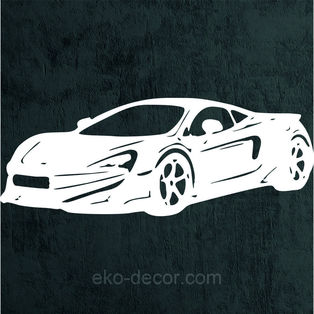 Декоративное настенное Панно «Машина» Декор на стену 90*68 см, Белый Киев - изображение 5