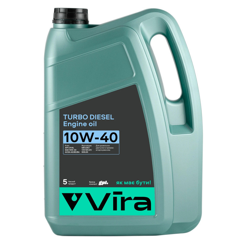 Масло моторное Vira Turbo Diesel 10W-40 5л Львов - изображение 1