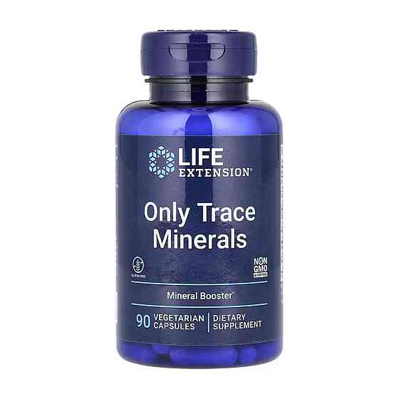 Мінеральний комплекс Life Extension Only Trace Minerals 90 vcaps Київ