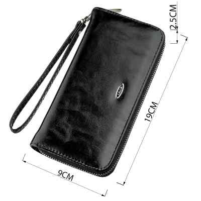 Кошелек Kivi Из экокожи Черный (19040) Винница