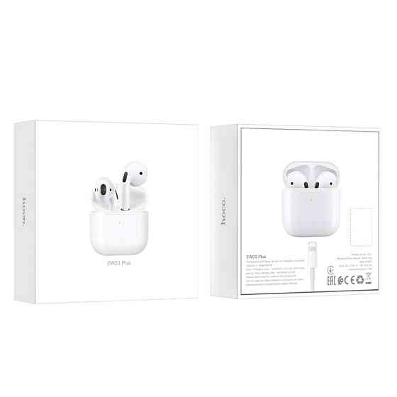 Бездротові навушники HOCO EW03 Plus True wireless BT headset White Київ
