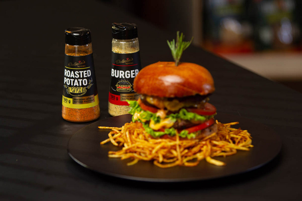 Смесь специй Delicia's Spices Burger для бургеров 180 г 241560 Код: 013255 Ровно - изображение 10