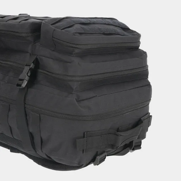 Рюкзак 48л тактический водонепроницаемый с молли Чорний Одесса - изображение 3