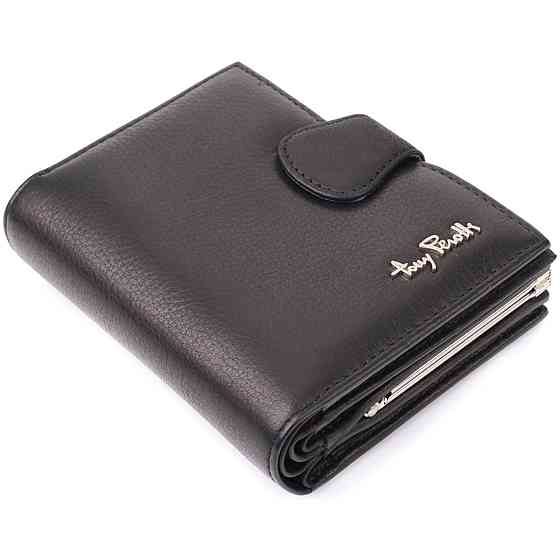 Стильний жіночий вертикальний гаманець з натуральної шкіри Tony Perotti 20842_1 (2656 nero) Чорний Київ