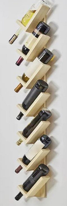 Настінна винна полиця "Хатіро 7" бланже Миколаїв - фото 2